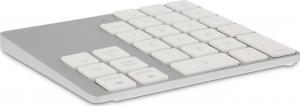 Klawiatura LMP Bluetooth 2 Bezprzewodowa Biało-srebrna UK (LMP-BT-KEY2) 2