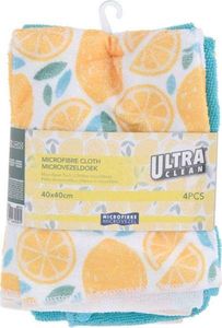Ultra Clean Ścierka Kuchenna Orion z Mikrofibry 4 szt. Ścierki z Mikrowłókna 40x40cm 1