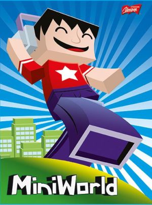 St. Majewski Zeszyt w okładce laminowanej, format A5, 16 kartek, kratka, MIX CHŁOPIĘCY, UNIPAP 6