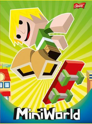 St. Majewski Zeszyt w okładce laminowanej, format A5, 16 kartek, kratka, MIX CHŁOPIĘCY, UNIPAP 7