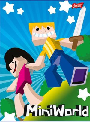 St. Majewski Zeszyt A5 16k linia podw. dwukolor. lamin. MIX chłopięcy p15 3