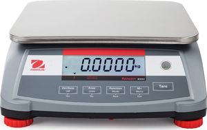 Ohaus Waga stołowa przemysłowa kompaktowa elektroniczna RANGER 3000 3kg / 0.1g - OHAUS R31P3 Waga stołowa przemysłowa kompaktowa elektroniczna RANGER 3000 3kg / 0.1g - OHAUS R31P3 4