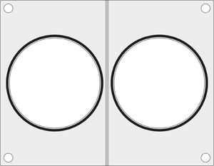 Hendi Matryca forma do zgrzewarki CAS CDS-01 na dwa pojemniki na zupę śr. 115 mm - Hendi 805367 Matryca forma do zgrzewarki CAS CDS-01 na dwa pojemniki na zupę śr. 115 mm - Hendi 805367 1