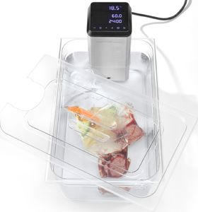 Hendi Pokrywka z poliwęglanu z wycięciem na Sous-Vide do pojemników GN 1/1 - Hendi 864227 Pokrywka z poliwęglanu z wycięciem na Sous-Vide do pojemników GN 1/1 - Hendi 864227 3