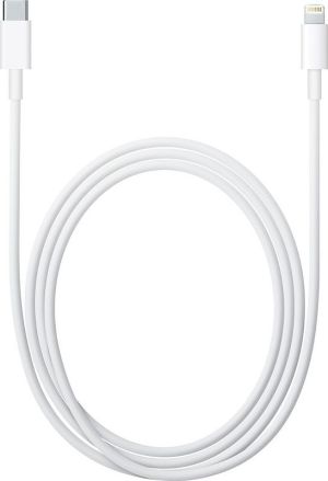 Kabel USB Apple USB-C - Lightning 1 m Biały (MK0X2ZM/A) 1