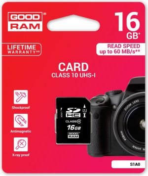 Karta GoodRam S1A0 SDHC 16 GB Class 10 UHS-I  (S1A0-0160R11) 2