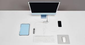 HUB USB LMP 3x USB-C  + 4x USB-A 3.0 (LMP-USBC-UHUB-SG) 3