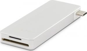 HUB USB LMP 1x SD 1x USB-C PD 1x microSD  + 3x USB-A 3.0 (LMP-USBC-BASEB-6P-S) 2
