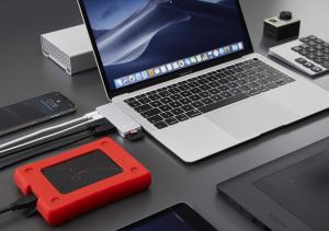 HUB USB LMP 1x SD 1x USB-C PD 1x microSD  + 3x USB-A 3.0 (LMP-USBC-BASEB-6P-S) 3