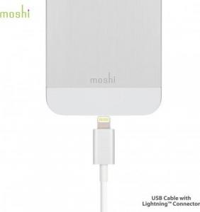 Kabel USB Moshi USB-A - Lightning 1 m Biały (MI-LIGHUSB-W) 2