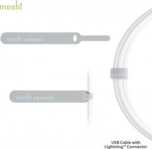 Kabel USB Moshi USB-A - Lightning 1 m Biały (MI-LIGHUSB-W) 5