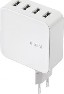 Ładowarka Moshi ProGeo 4x USB-A 2.4 A (MI-WC-35W-WH) 1