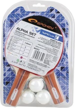 Spokey Zestaw do tenisa stołowego Alpha Set r. uniw (84352) 3