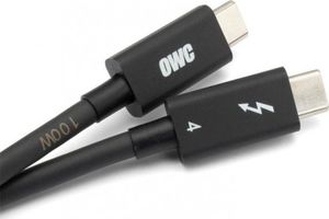 Kabel USB OWC USB-C - USB-C 2 m Czarny (OW-CBLTB4C2.0M) 1