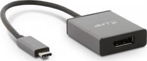 Adapter USB LMP USB-C - DisplayPort Szary  (LMP-USBC-MDP-SG) 2