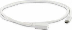 Kabel USB LMP USB-C - USB-C 1 m Srebrny (LMP-USBC-USB3.1-EC-1M-S) 2