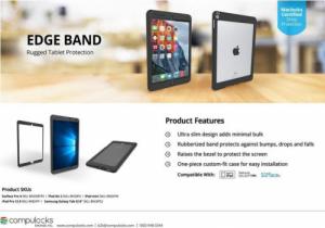 Etui na tablet Maclocks iPad 10.2" / iPad Air 10.5" Rugged Edge Band 4