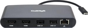 Stacja/replikator CalDigit Mini Dock Thunderbolt 3 (CD-TB3-MiniDock-HM) 1