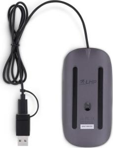 Mysz LMP Easy Mouse USB-C (LMP-EMUSBC-SG) 2