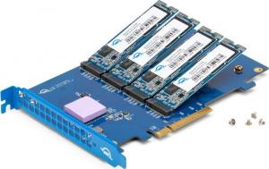 Kontroler OWC PCIe 3.0 x4 - 4x M.2 PCIe M-key Accelsior 4M2 (OWCSSDACL4M20GB) 4
