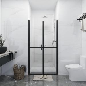 vidaXL Drzwi prysznicowe, przezroczyste, ESG, (98-101)x190 cm 1