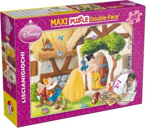 Lisciani Puzzle dwustronne MAXI 108 Śnieżka - 304-31672 1
