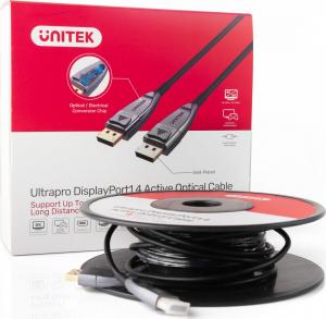 Kabel Unitek DisplayPort - DisplayPort 30m szary (C1619GY) 4