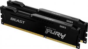 Pamięć Kingston Fury Beast, DDR3, 8 GB, 1866MHz, CL10 (KF318C10BBK2/8) 1