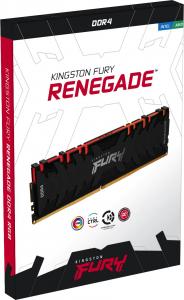 Pamięć Kingston Fury Renegade RGB, DDR4, 16 GB, 4266MHz, CL19 (KF442C19RBAK2/16) 8
