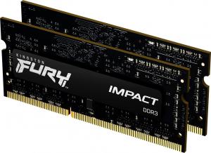 Pamięć do laptopa Kingston Fury Impact, SODIMM, DDR3L, 8 GB, 1866 MHz, CL11 (KF318LS11IBK2/8) 1