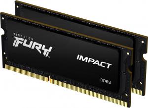 Pamięć do laptopa Kingston Fury Impact, SODIMM, DDR3L, 16 GB, 1866 MHz, CL11 (KF318LS11IBK2/16) 1