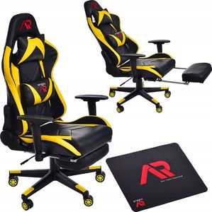 Fotel Aragon żółty 2