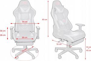 Fotel Aragon żółty 11