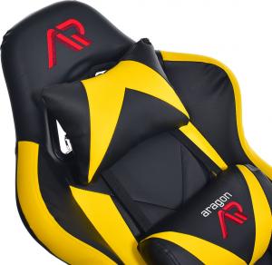 Fotel Aragon żółty 6