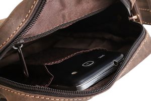 Always Wild Kompaktowa, skórzana listonoszka męska z wieloma kieszonkami Always Wild Nie dotyczy 9