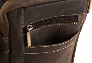 Always Wild Kompaktowa, skórzana listonoszka męska z wieloma kieszonkami Always Wild Nie dotyczy 10