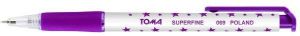 Toma Długopis S-Fine automatyczny fioletowy - TO-069 8 1