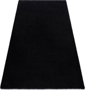 Dywany Łuszczów Dywan do prania MOOD 71151030 nowoczesny - czarny, 80x150 cm 1