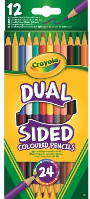 Crayola Dwustronne kredki ołówkowe - 68-6100 1