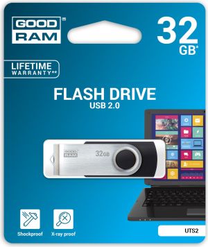 Pendrive GoodRam UTS2.0, 32 GB  (UTS2-0320K0R11) 2