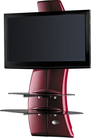 Meliconi Podstawa pod telewizor GHOST DESIGN 2000 czerwona (488070) 1