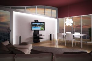 Meliconi Podstawa pod telewizor Ghost Design 2000 Rotation czarna (488086) 6