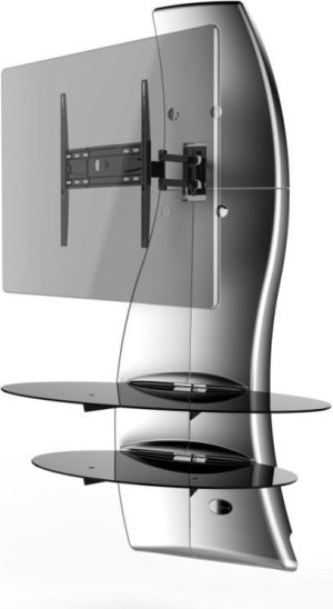Meliconi Podstawa pod telewizor Ghost Design 2000 Rotation srebrna (488089) 3