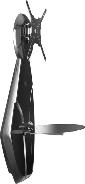 Meliconi Półka pod TV z maskownicą Ghost Design 1500 czarny - 488131 2