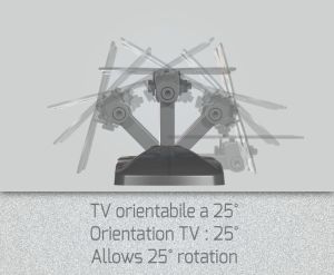 Meliconi Uchwyt do telewizora Slim Style 100ST (480830) 2