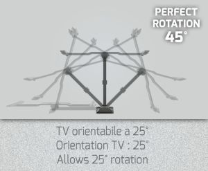 Meliconi Uchwyt Slim Style 400SR 40"-50" 6