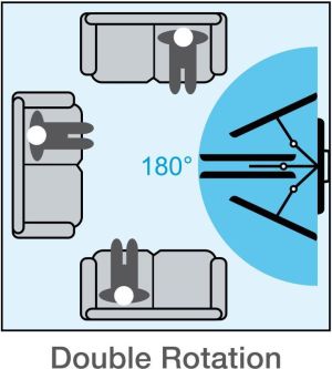 Meliconi Uchwyt Slim Style 600SDR 50"-80" 8