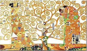 GO-BI Obraz "Gustaw Klimt" ręcznie malowany 195x115cm 1