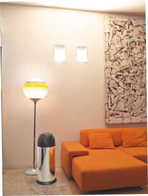 Kosz na śmieci Meliconi uchylny 40L stal nierdzewna (14430100006BA) 4