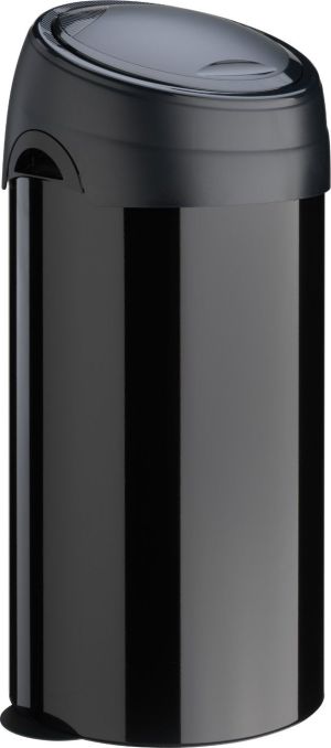 Kosz na śmieci Meliconi Soft-Touch na przycisk 60L czarny (14000553106BD) 1